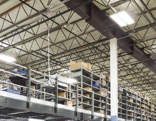 A mezzanine storage area will enhance your business immensely