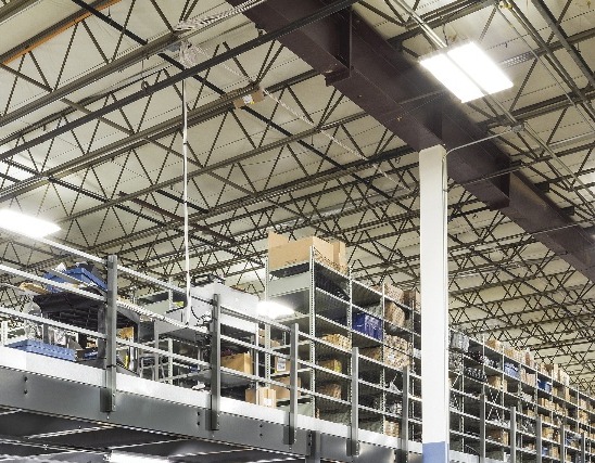 A mezzanine storage area will enhance your business immensely