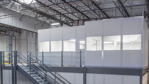 Mezzanine office space will increase capacity and may improve morale